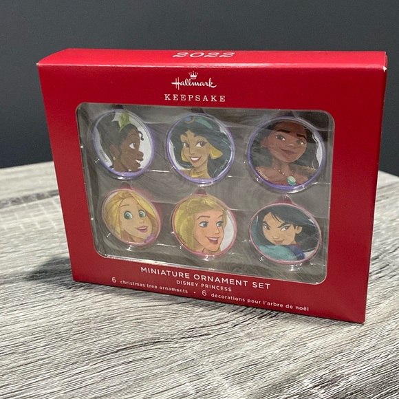 Hallmark Holiday Hallmark Disney Princess Miniature Keepsake